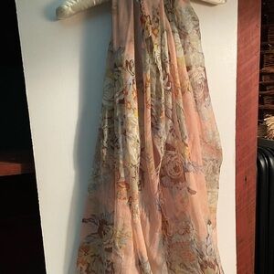 Scarf, Rue 21, Oversized Feminine/Soft Pastel Floral design